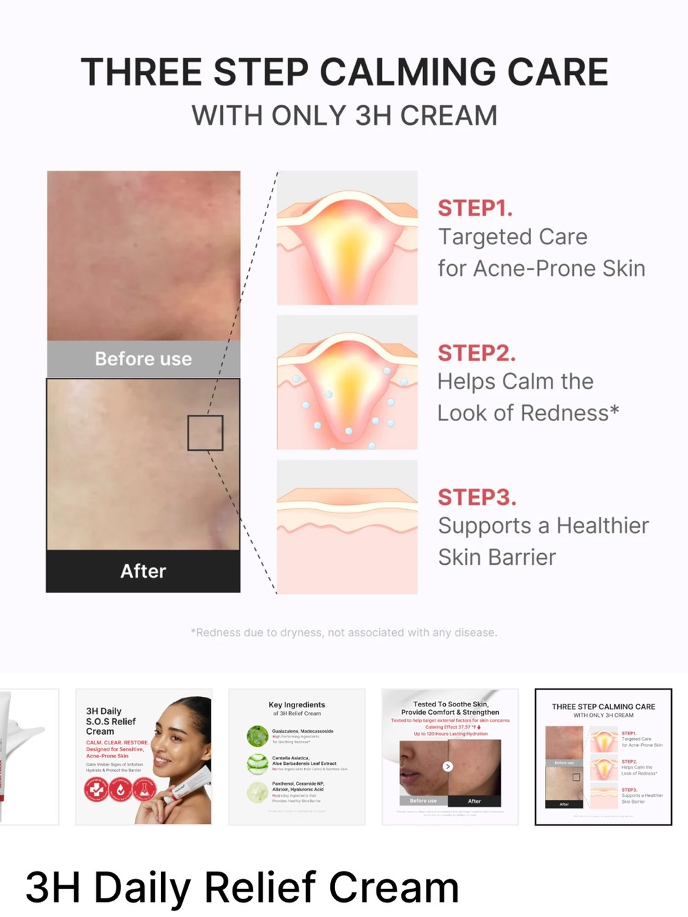 Medicube 3H Relief Cream - Picture 4 of 4